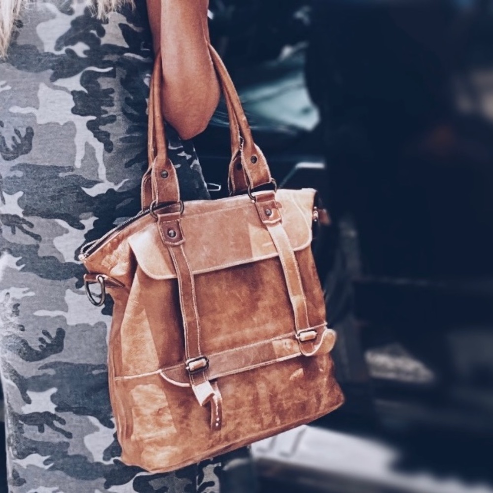 Bed Stu Big Fork Tan-Rustic